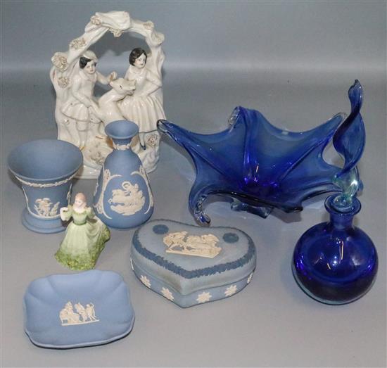 Wedgwood  Jasperware, glassware, etc